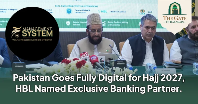 Pakistan Goes Fully Digital for Hajj 2027. HBL Named Exclusive Banking Partner.